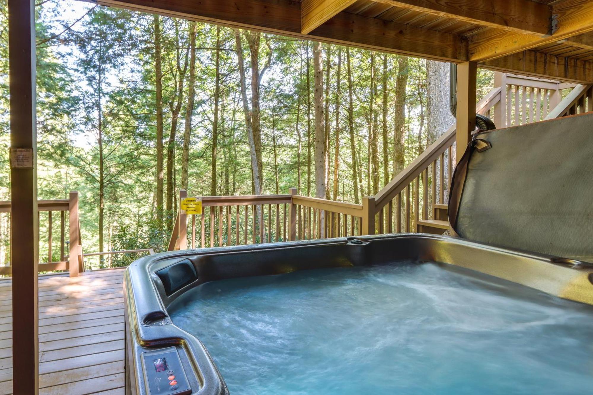Luxe Fightingtown Creek Cabin 2 King Suites And Spa Epworth 외부 사진