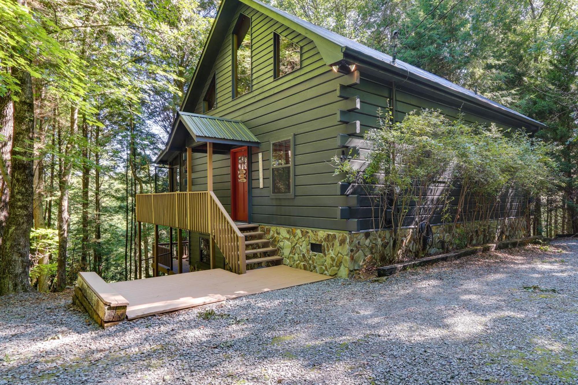 Luxe Fightingtown Creek Cabin 2 King Suites And Spa Epworth 외부 사진